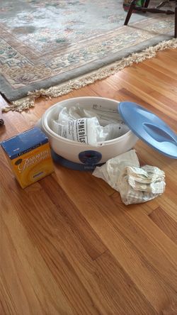 Homedics Wax Heater and Wax