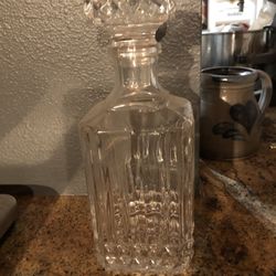 Crystal Vintage Wine Decanter 