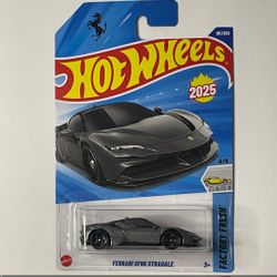 HOT WHEELS FERRARI SR90 STRADALE GREY