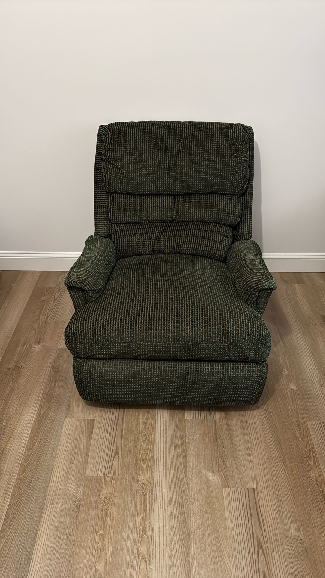 Dark Green Lazyboy Recliner