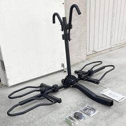 (Brand New) $115 Heavy-Duty (2 Bike Rack) Wobble Free Tilt Electric Bicycle Carrier 160 lbs Max, 2” Hitch 