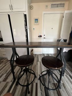 Table And Stool Set! 