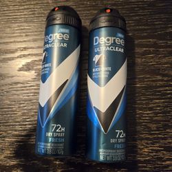 Degree Dry Spray Antiperspirant Deodorant $7 For Both ( Pick Up In Ontario)