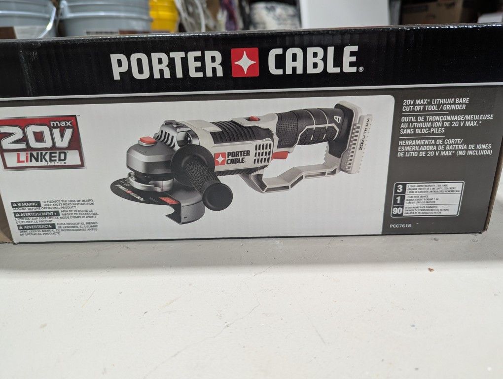 Porter Cable 20v Cordless Grinder