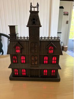 Haunted house with lights and sound