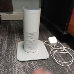 Amazon Echo Plus 1st Generation Music Speaker with Alexa Smart Home Hub, White