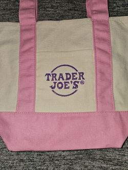 BEDAZZLED Small Trader joes tote