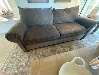 Basset Furniture couch, and chair with ottoman