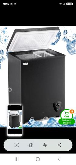Small deep freezer 3.5 cubic