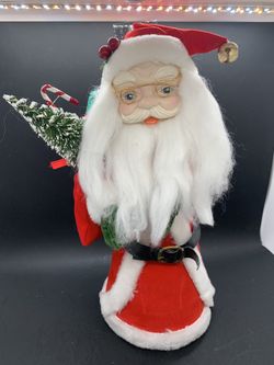 Vintage Cone Shaped Santa 
