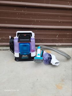 Shark stanstriker portable corded upholstery carpet cleaner