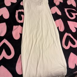 White Halter dress 