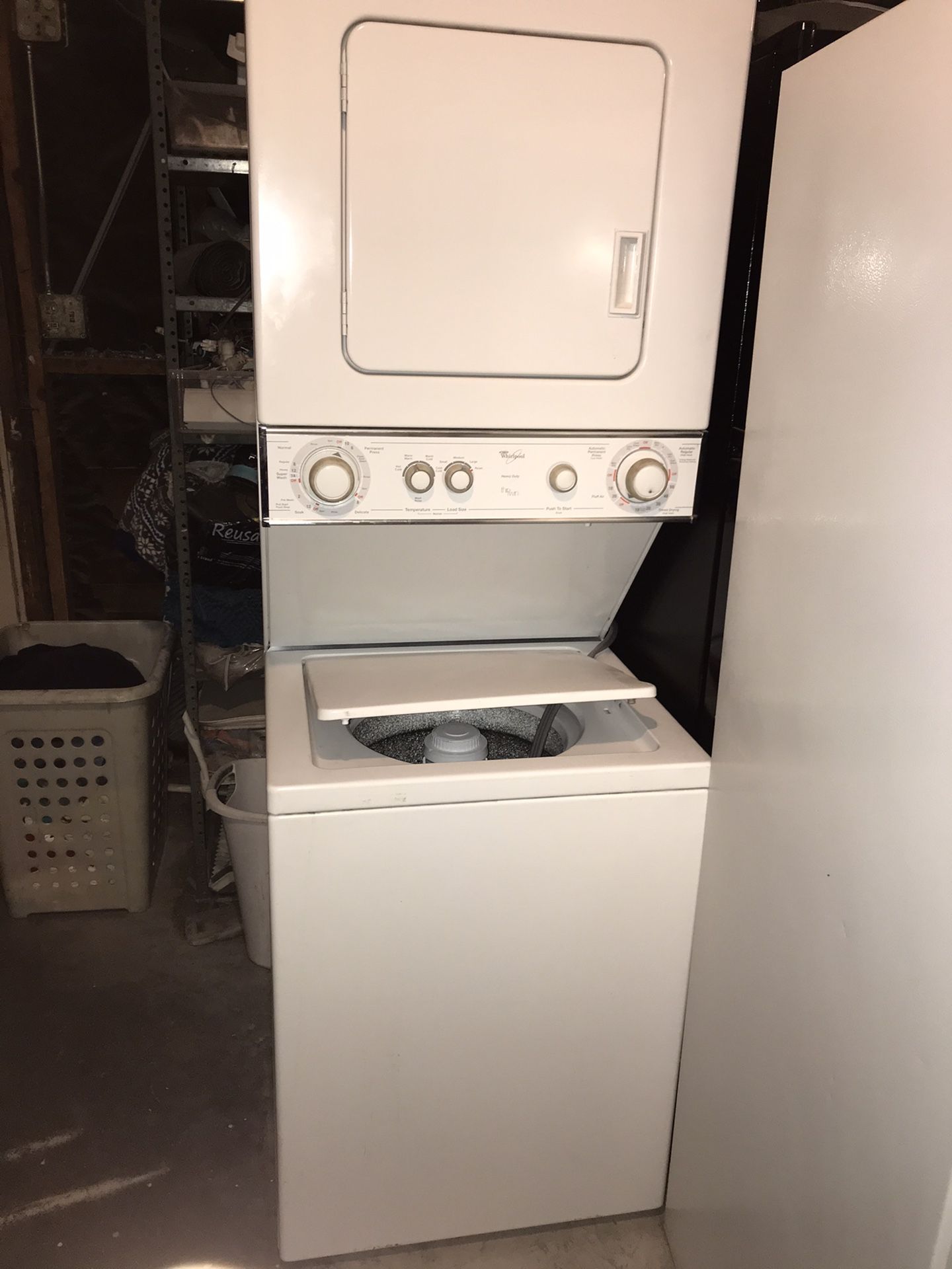 Whirlpool washer and dryer electric works perfectly
