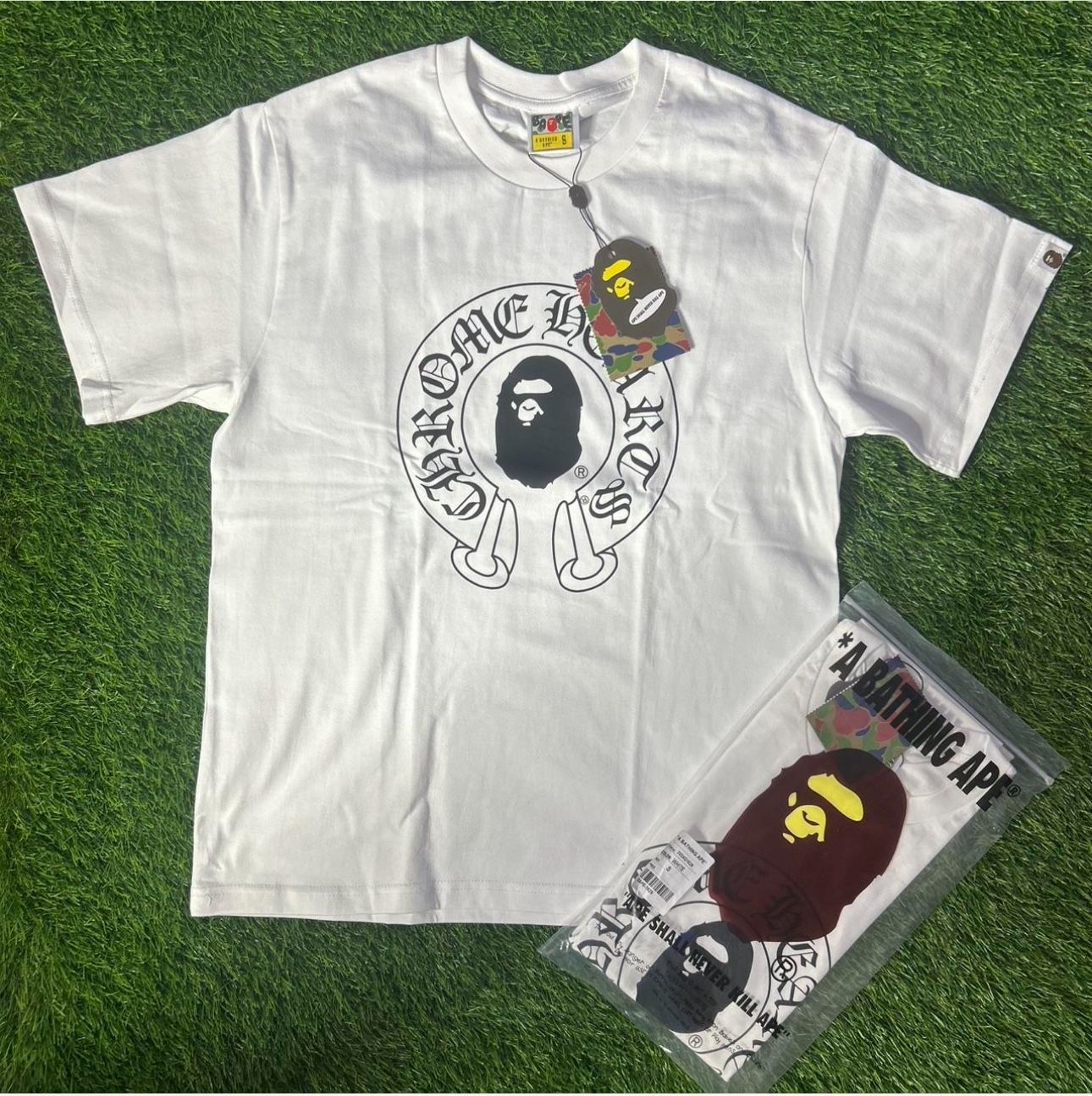 Bape X Chrome Hearts Tee