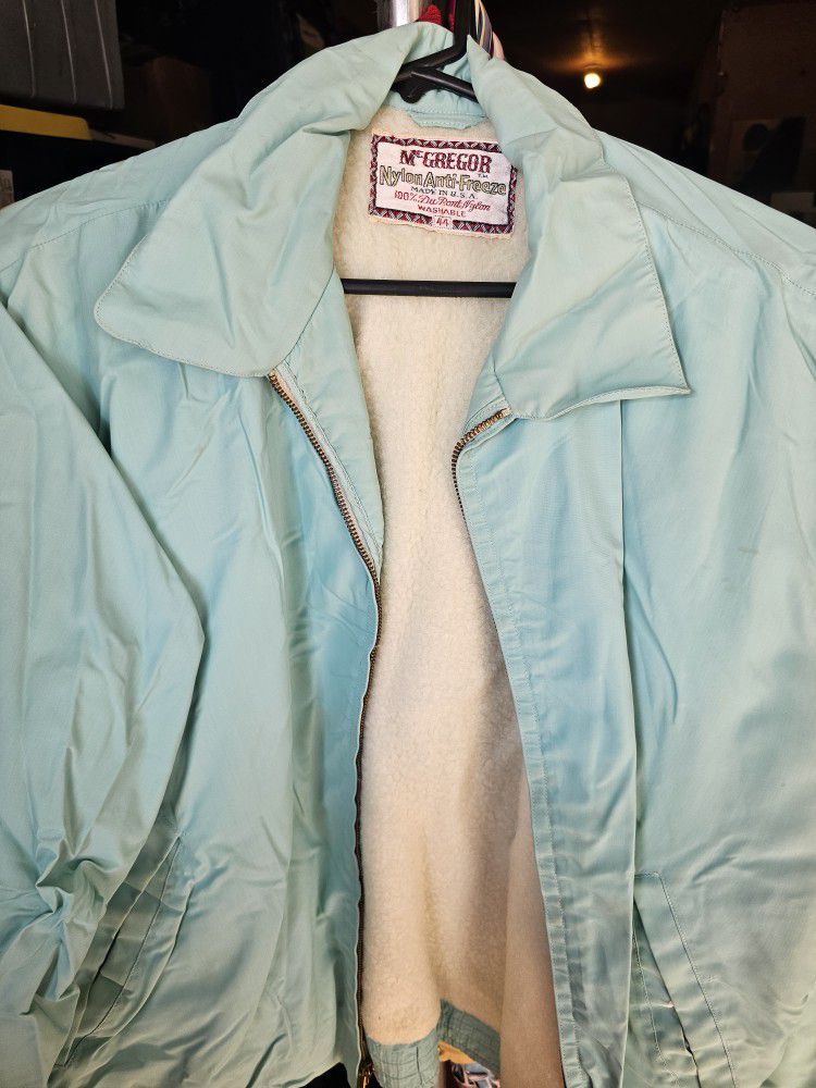 Vintage 50's / 60's McGregor Nylon Antifreeze Jacket