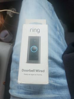 Ring door bell wired 35$