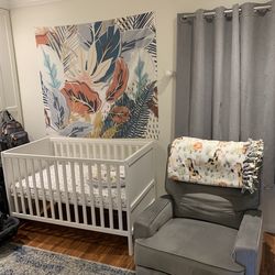 IKEA crib / couch toddler bed