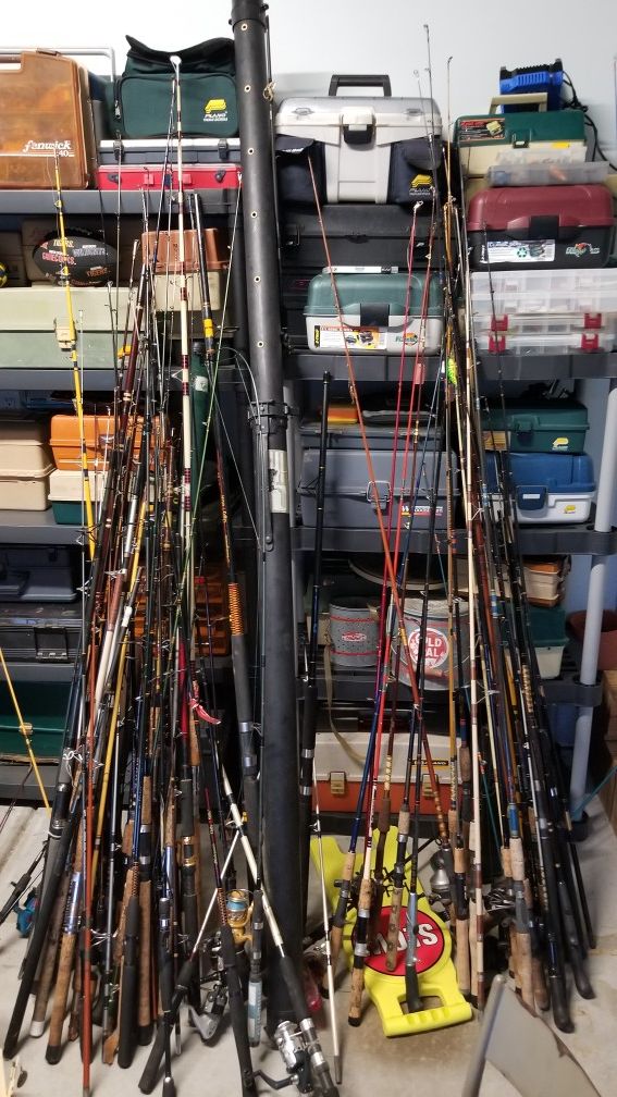 Fishing Rods and Tackle boxes for Sale in Smithfield, NC Fishing Rods and Tackle boxes for Sale in Smithfield, NC