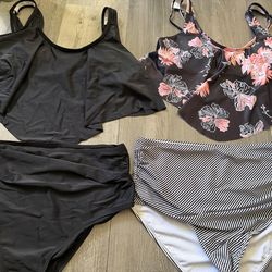 Women swimwear and skirt cover up!