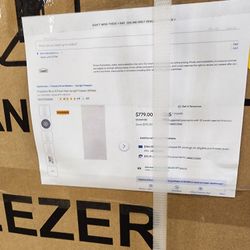 New 18 Cu Ft Upright Freezer 