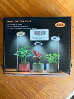 Plant lights- set of 3