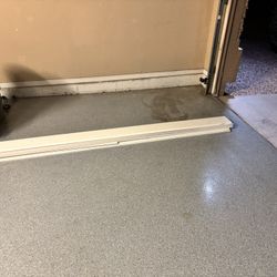 16 Foot White Baseboard For Sale