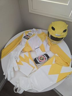 Yellow Power Ranger, size medium costume