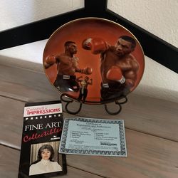 Mike Tyson plate