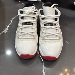 Jordan 11 White Cherry Size 10
