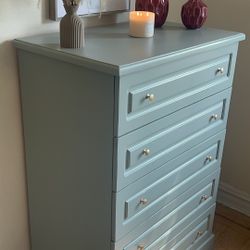 SOLID WOOD Tall Boy Chest Of Drawers Bedroom Dresser Home Furniture 9-drawer Dresser