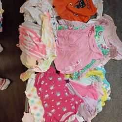 3-6 Month Baby Girl Clothes 200+ Items