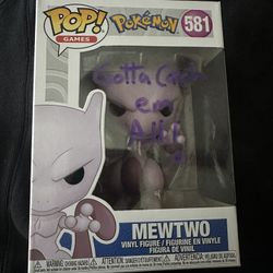 Mewtwo Funko Singed