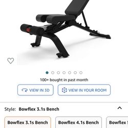 Bow flex Bench