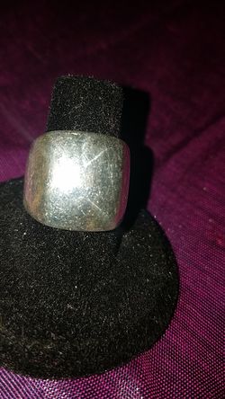 Sterling silver ring