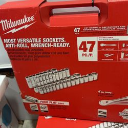 Milwaukee Brand New 47 Piece Sealed 
