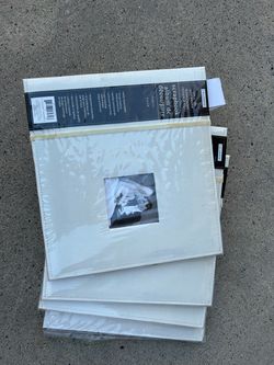 Set of 4 - Colorbok 12x12 Fabric Scrapbook Albums