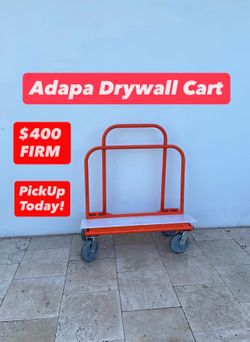 Adapa Residential Drywall Cart with Swivel Casters (1 Available)