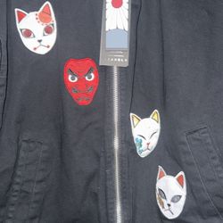Youngla Warding Masks Zip Up Jacket