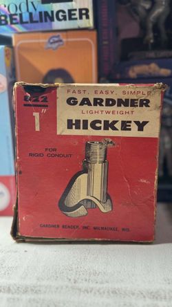 Gardner Bender Model 822 1-inch rigid conduit hickey bender head