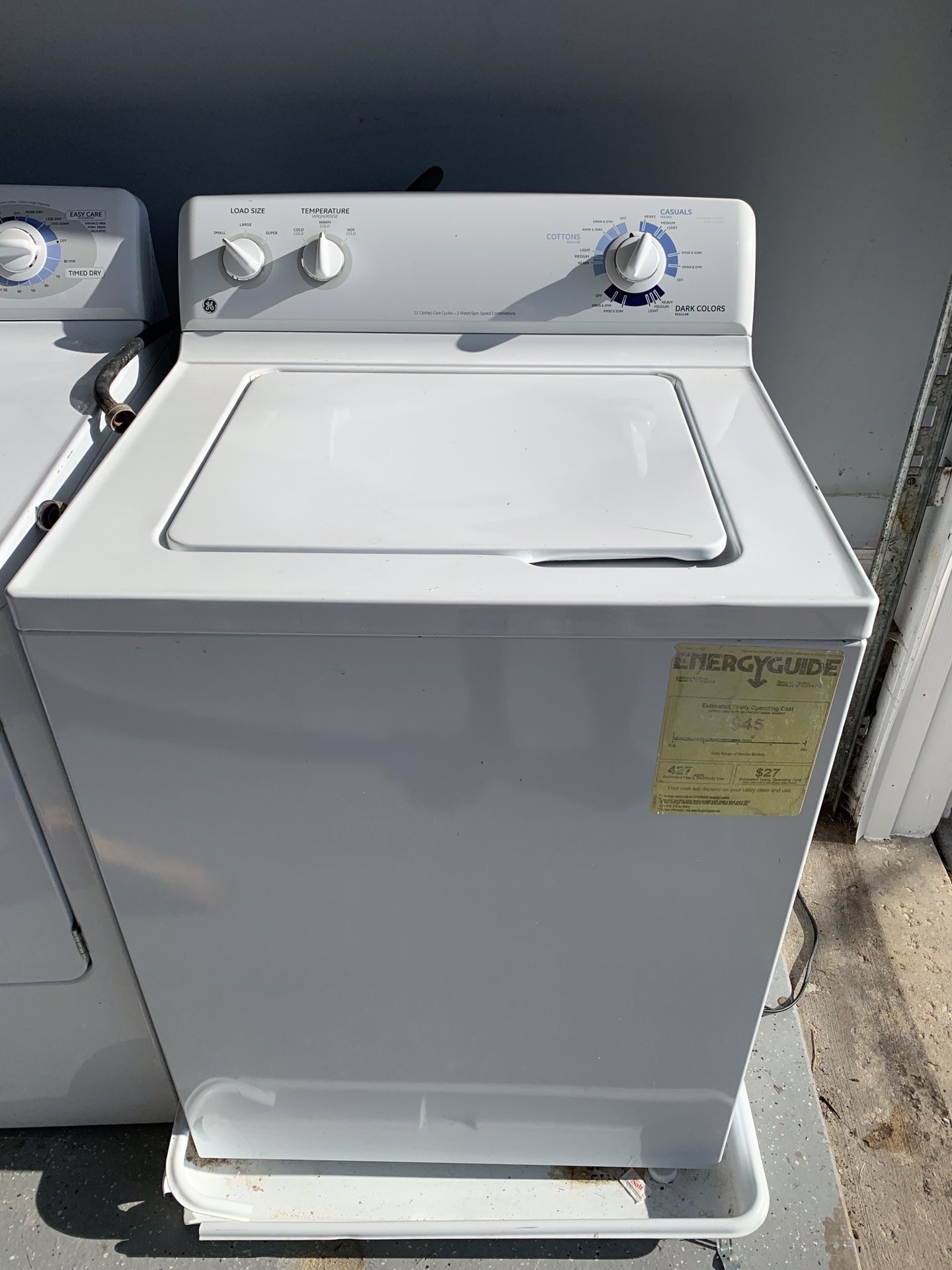 GE Washer, Dryer combo