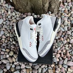 Jordan 3 “White Cement” - Size 7Y/8.5W