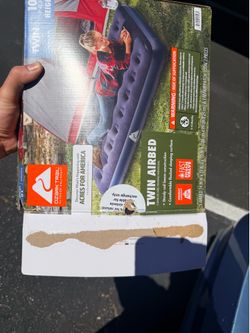 Twin Air Mattress + Electric Air Pump –Bundle