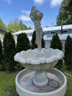 Large Concrete Fountain