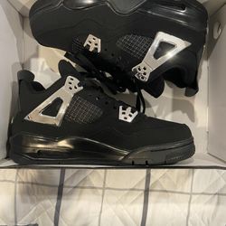 Air Jordan 4 Retro - Silver Cat