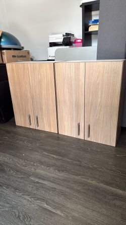 Cabinets - Hanging Wood Tone - 2