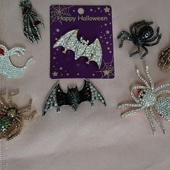 Halloween themed pins/brooches $10 each