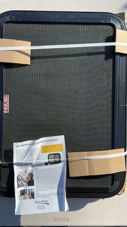 Travel Trailer Window