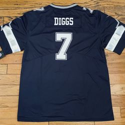 Navy Trevon Diggs Dallas Cowboys Jersey #7