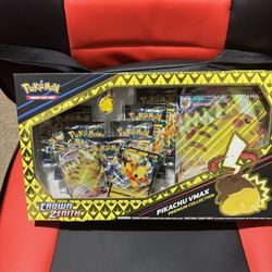 Pikachu Pin Collection Crown Zenith Box