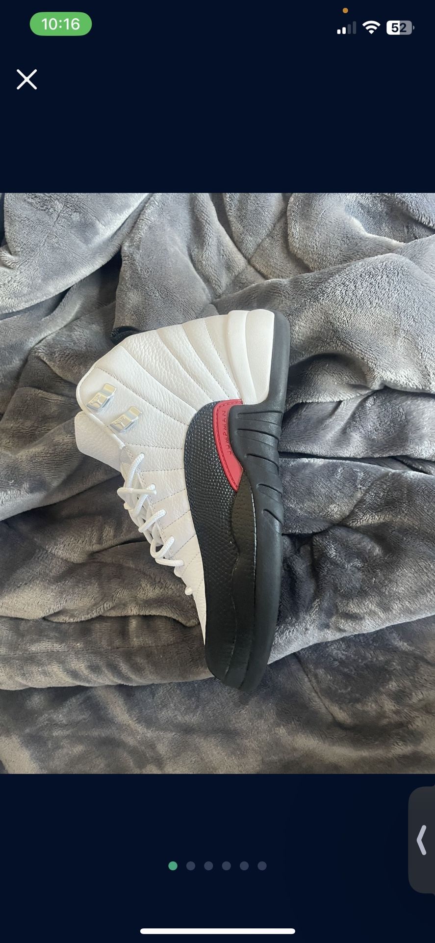 Jordan 12 Gs Size 6.5
